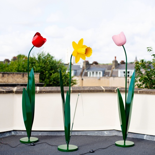 Tulip Floor Lamp Pink