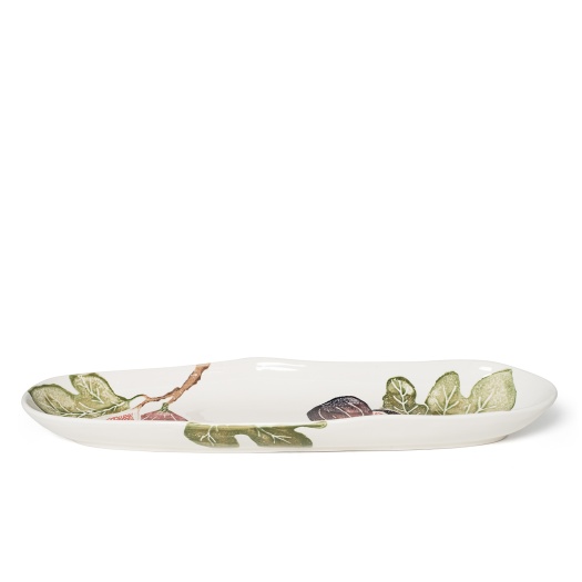 Oval Shallow Platter Fig