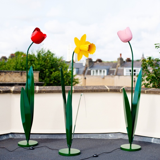 Tulip Floor Lamp Yellow