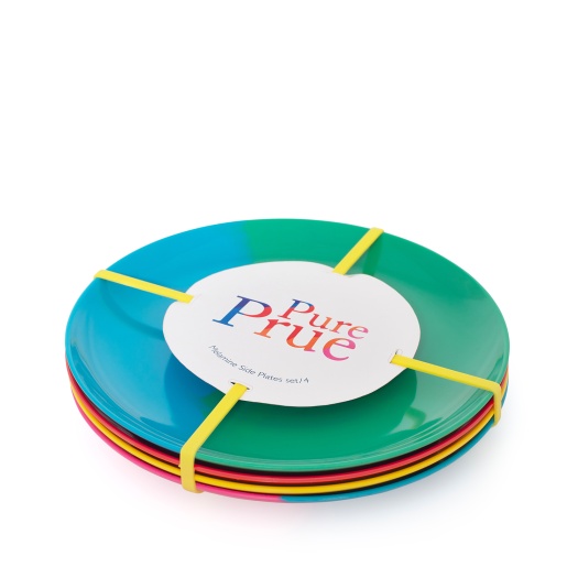 Prue Melamine Side Plate Set/4