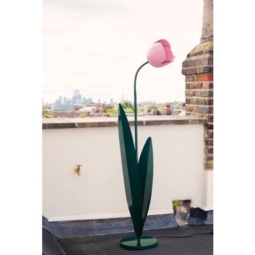 Tulip Floor Lamp Pink