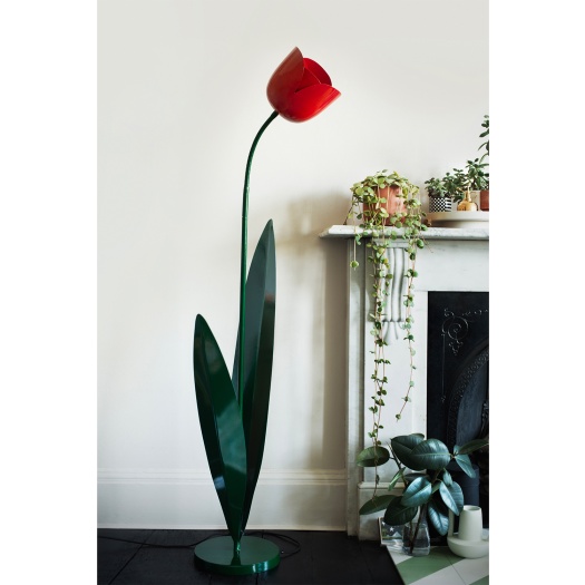 Tulip Floor Lamp Red