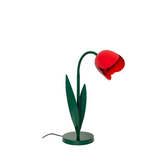 Tulip Table Lamp Red