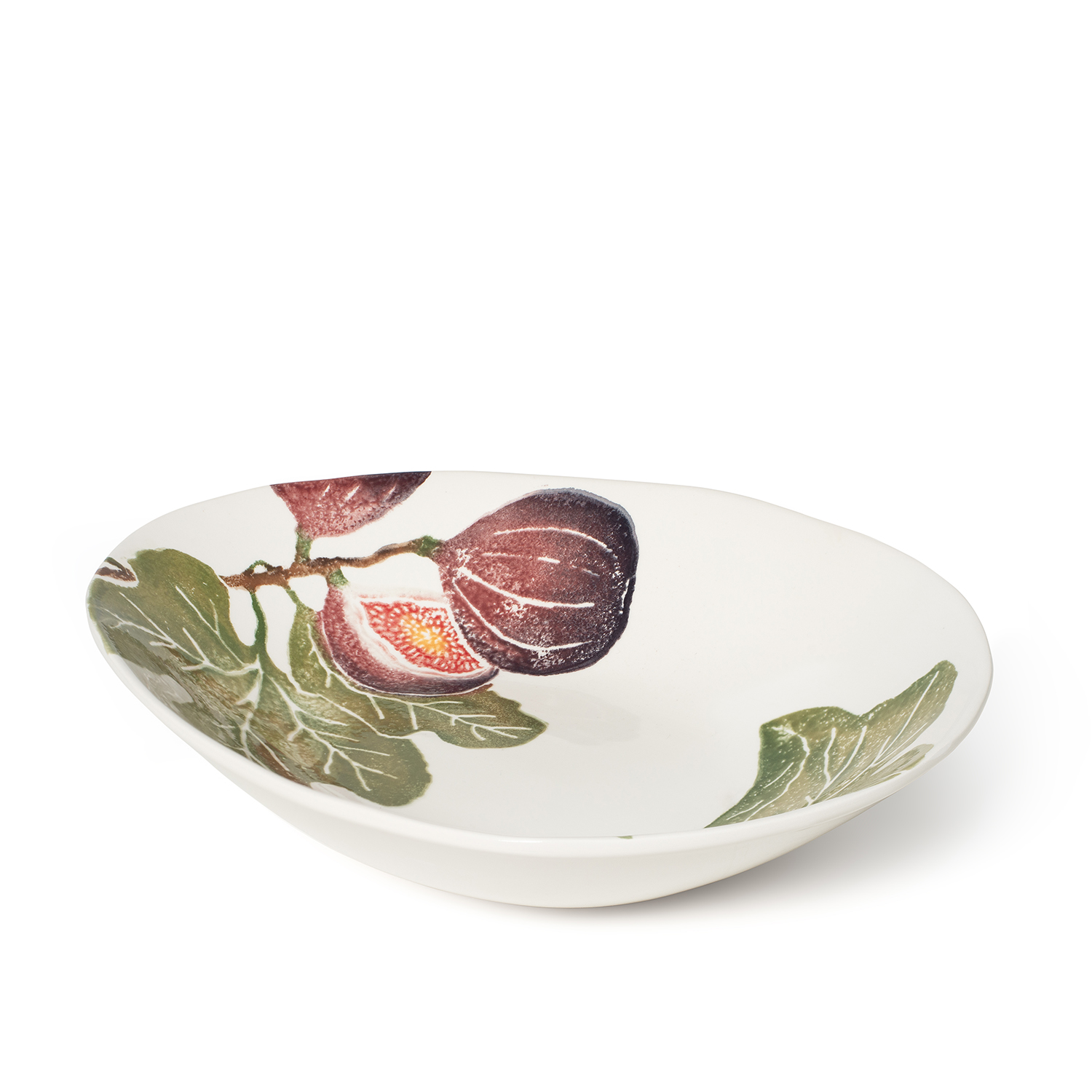 Oblong Oval Bowl Fig