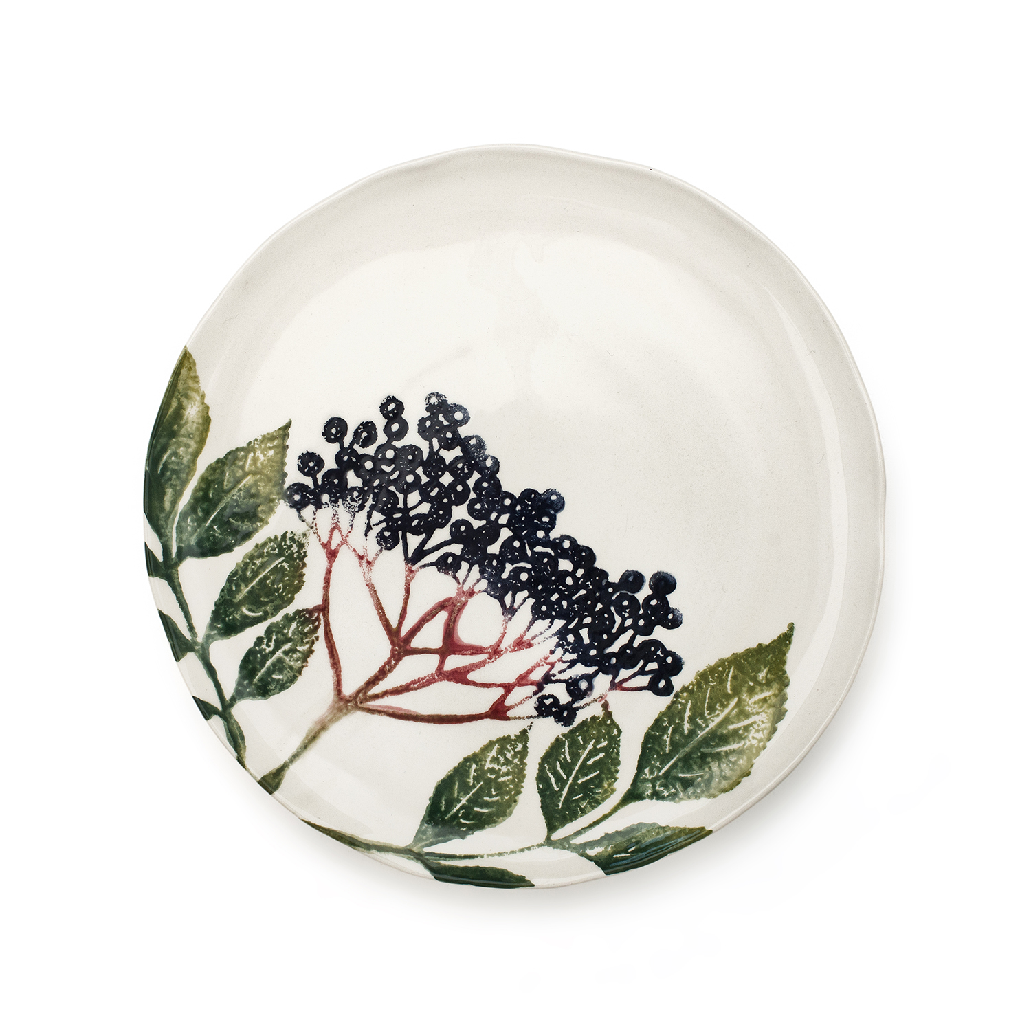 SIDE PLATE ELDERBERRY