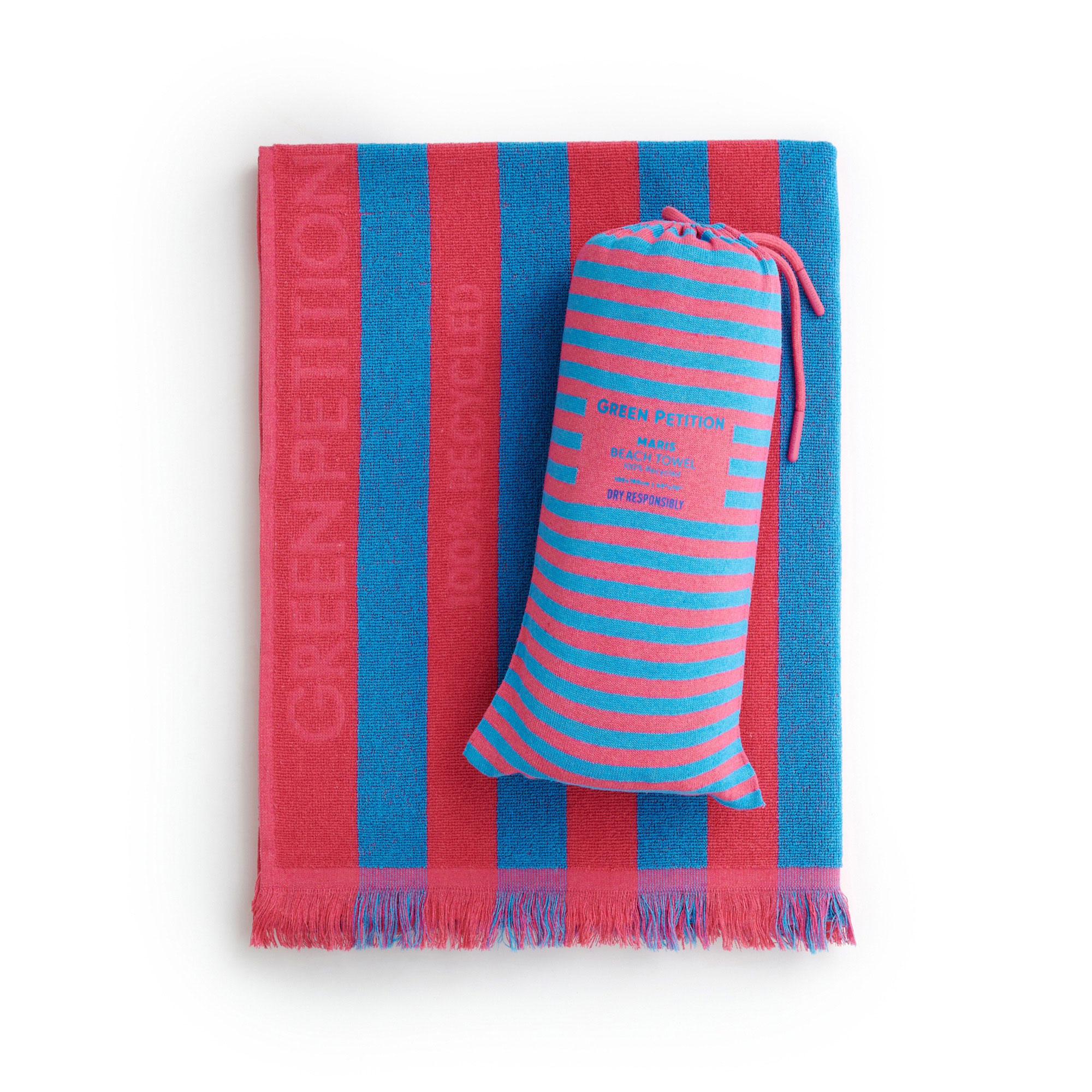 Sustainable, Eco-Friendly Beach Towels formed from Recycled Material ...