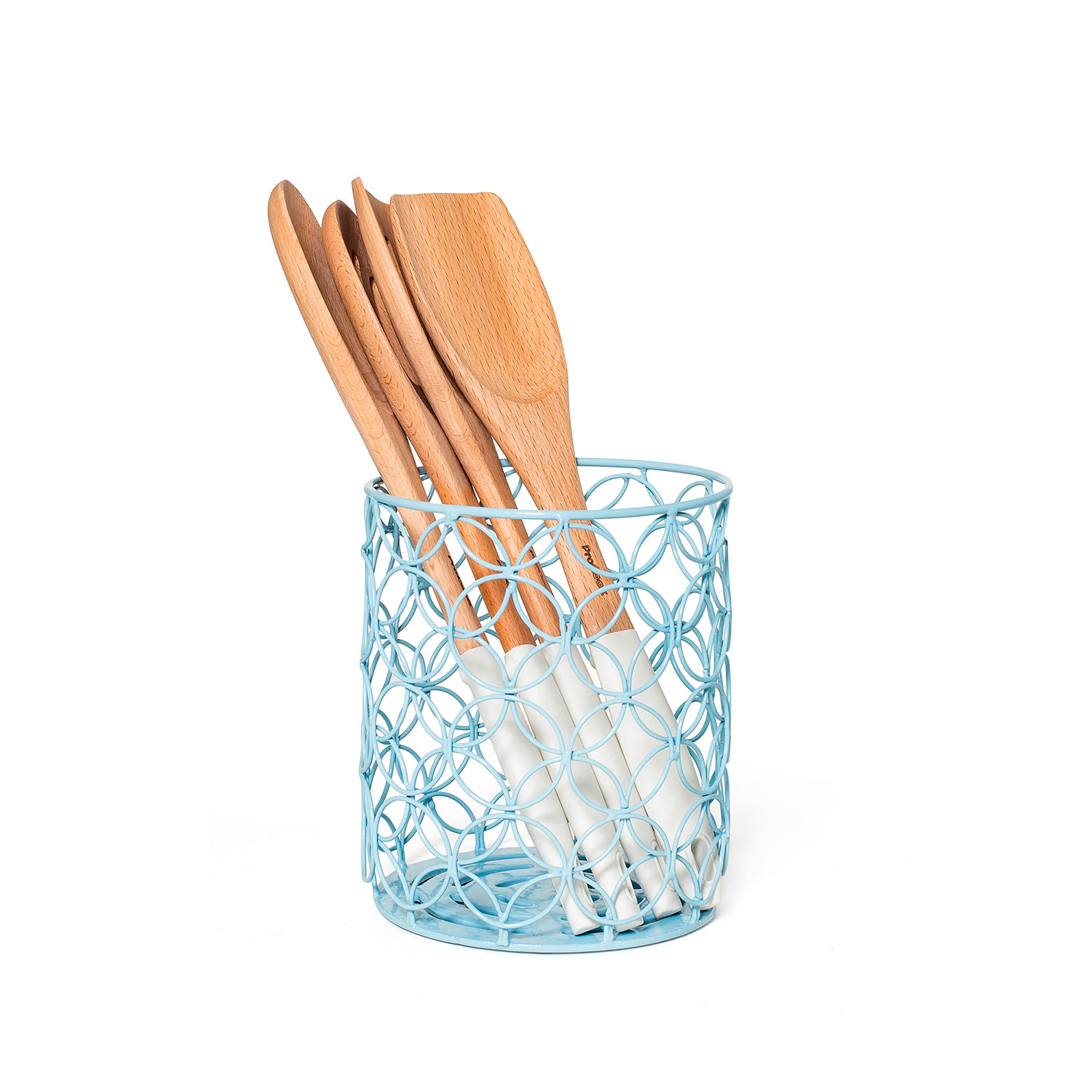 Utensil Pot Blue